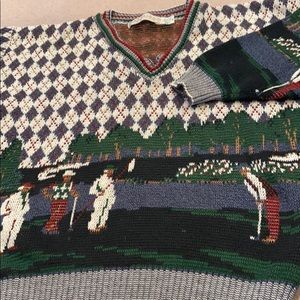 Crossings fine line sweater 100% cotton